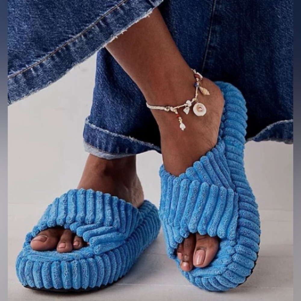 Free People Ibiza terry slides